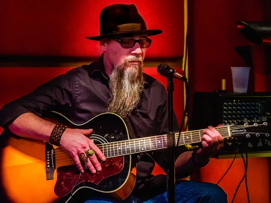 Ray Lundy performing live at Jazz’d Tapas Bar in Savannah